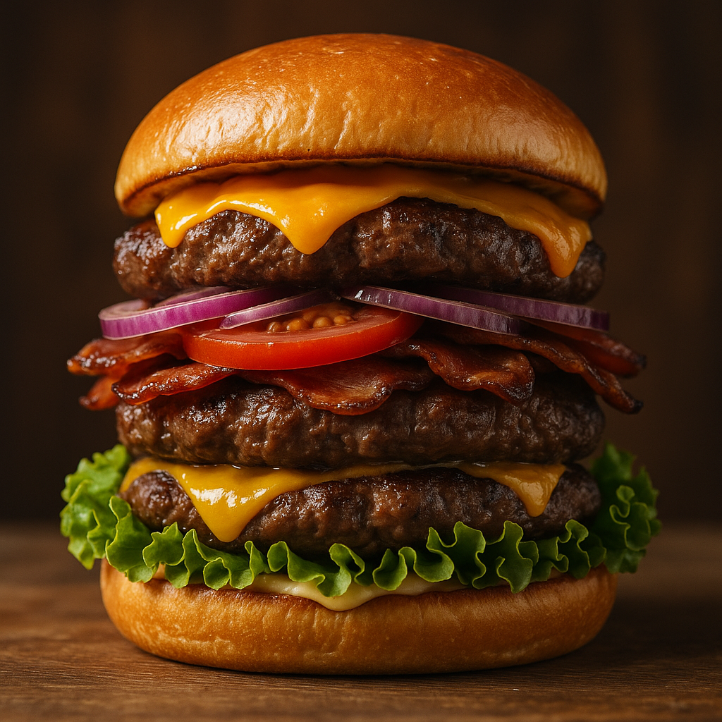 Best Burger 🍔 - Veo 3 AI video prompt thumbnail