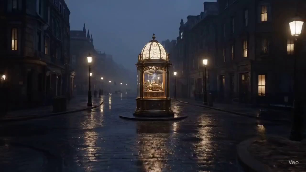 Steampunk Automaton Predicts London's Weather Future
