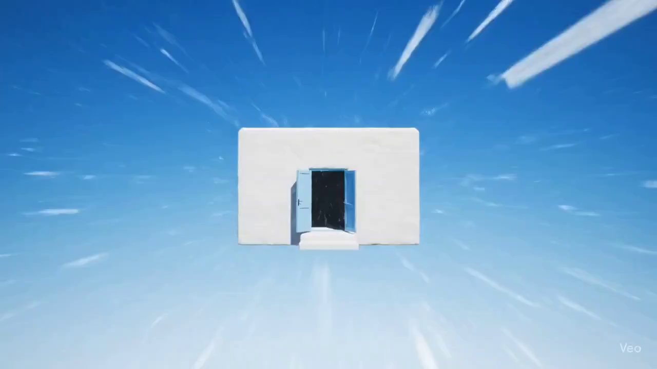 Floating Architecture: Surreal Portal to the Data Stream