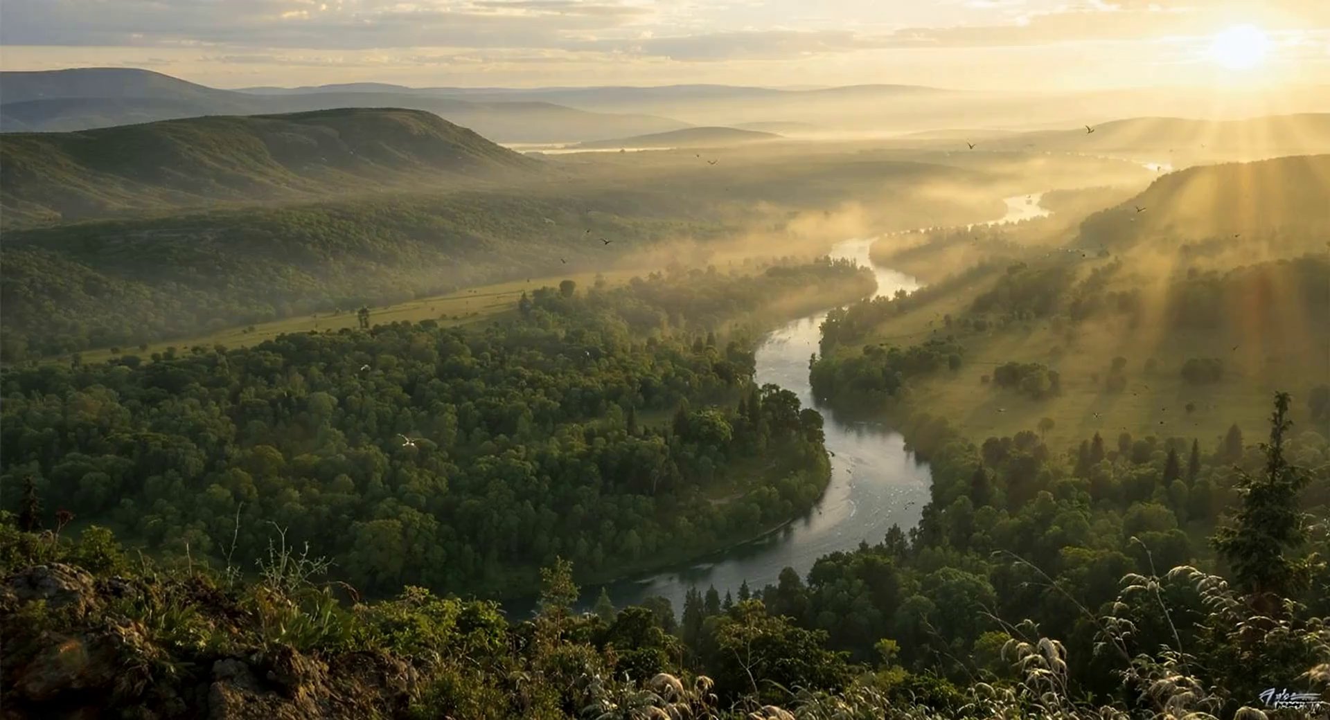 V2 CineFlow: Prehistoric Dawn: A Hunter-Gatherer's Journey
