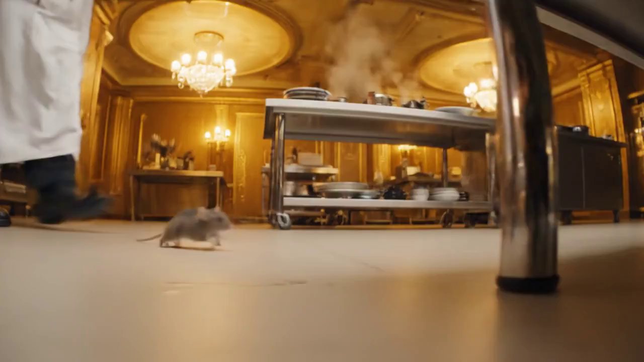Tiny Chef's Kitchen Adventure: Ultra-Wide POV