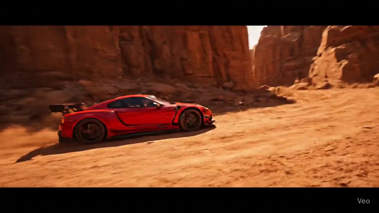 Desert Pursuit: Supercar vs. Helicopter Chase