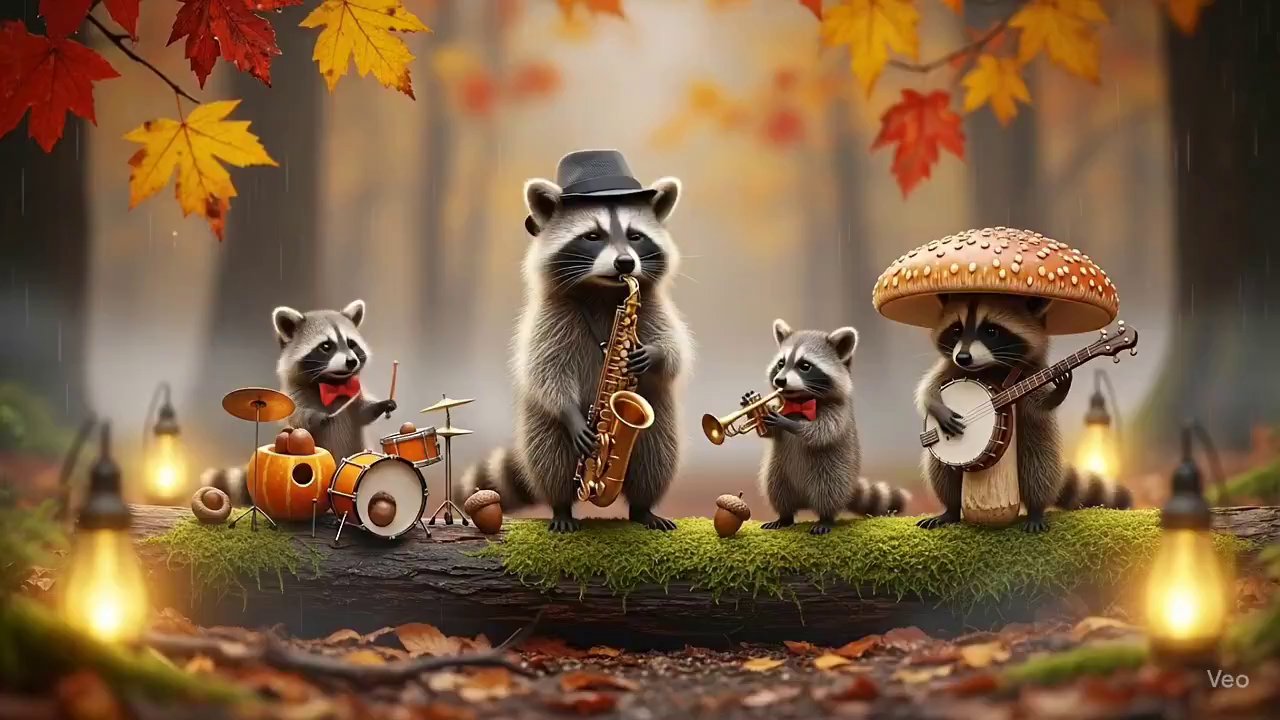 Raccoon Jazz Band: Cozy Forest Serenade