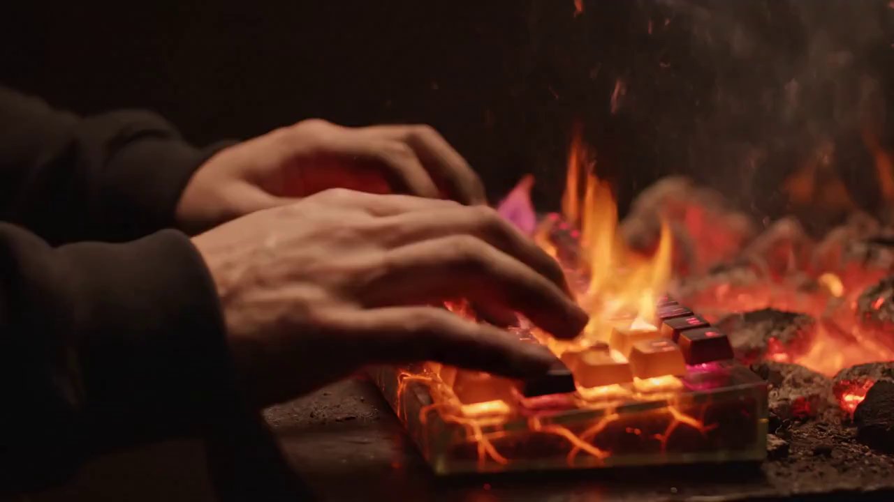 Forge-Wrought Keys: ASMR of Elemental Typing