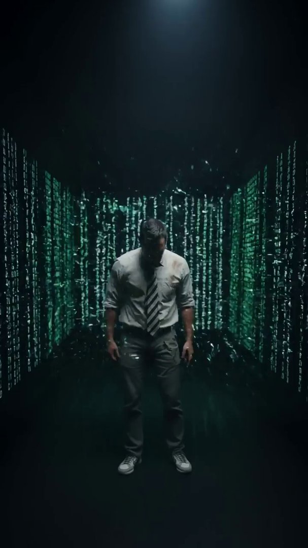 8-second video, realistic style, action cyberpunk....