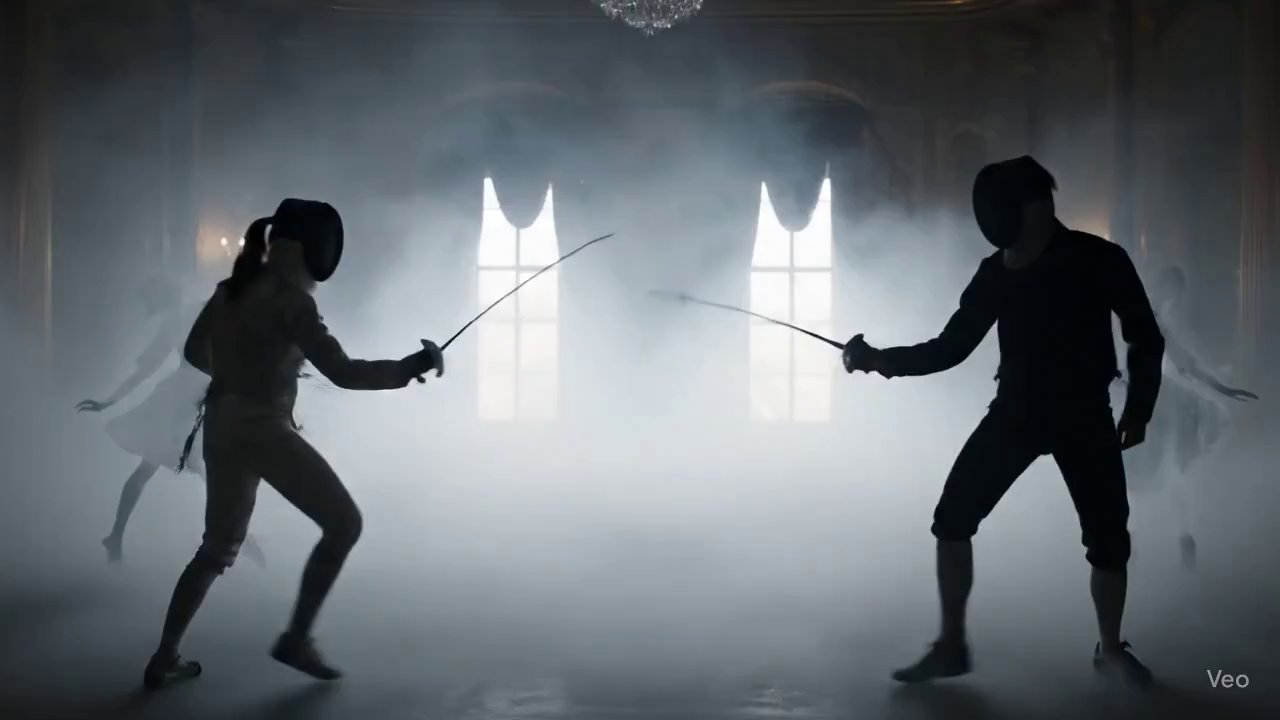 Phantom Fencers: Dreamlike Ballroom Duel