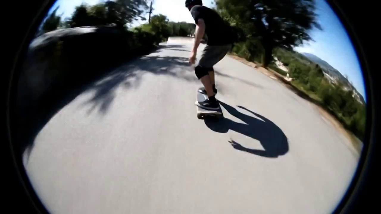 Epic Skater's POV: Downhill Thrills & Jumps