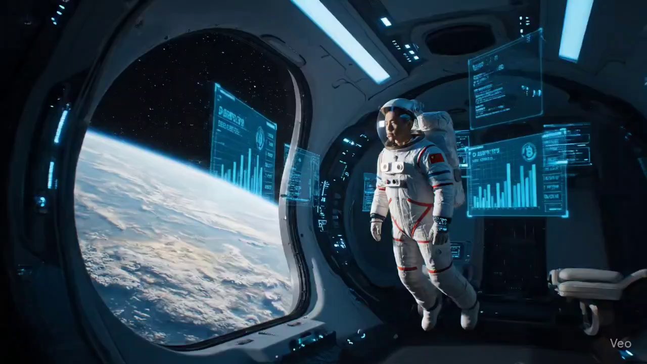 Sun Chenyu's Zero-G Crypto Dream in Orbit