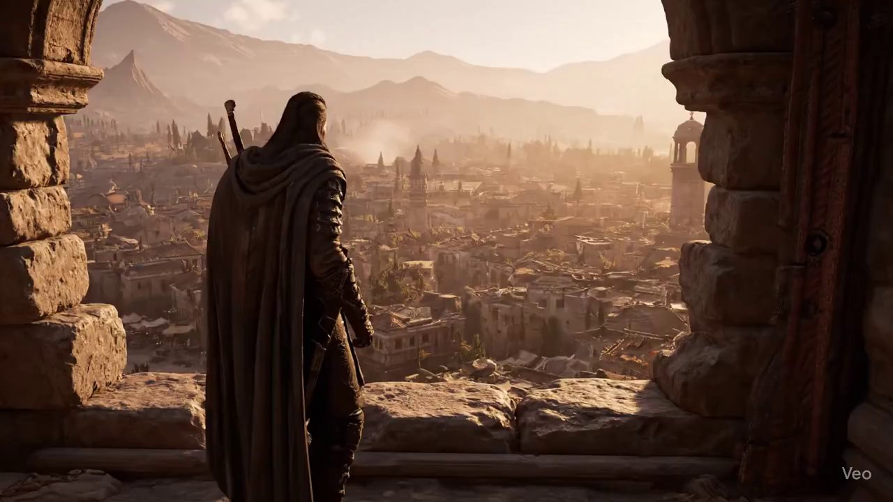 Ancient Assassin's Desert Dawn