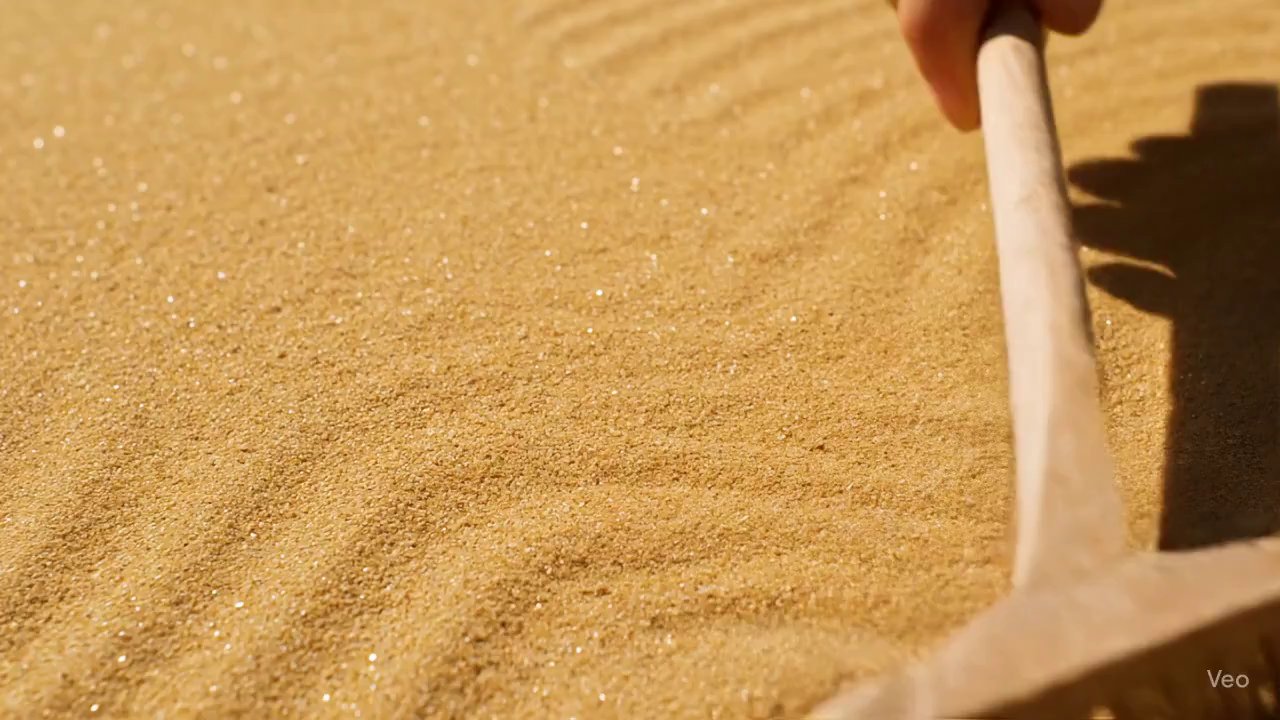 Golden Desert Sands: Macro Texture Exploration