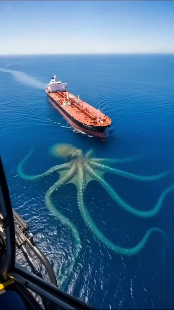 Colossal Squid vs. Cargo Ship: Ocean's Deep Mystery