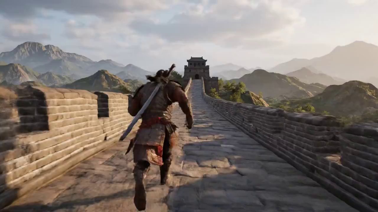 Video game famous great wall of china
