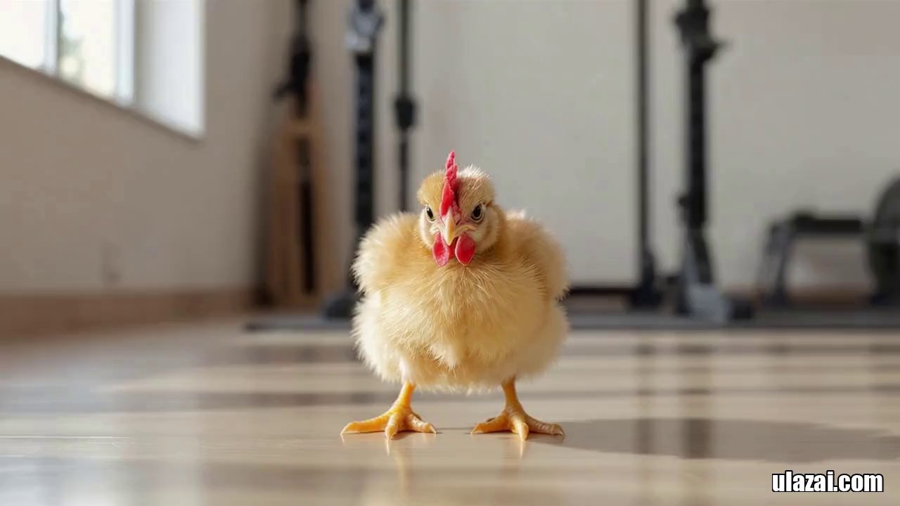 V2 CineFlow: Clucky's Epic Squat Journey: From Determination to Triumph