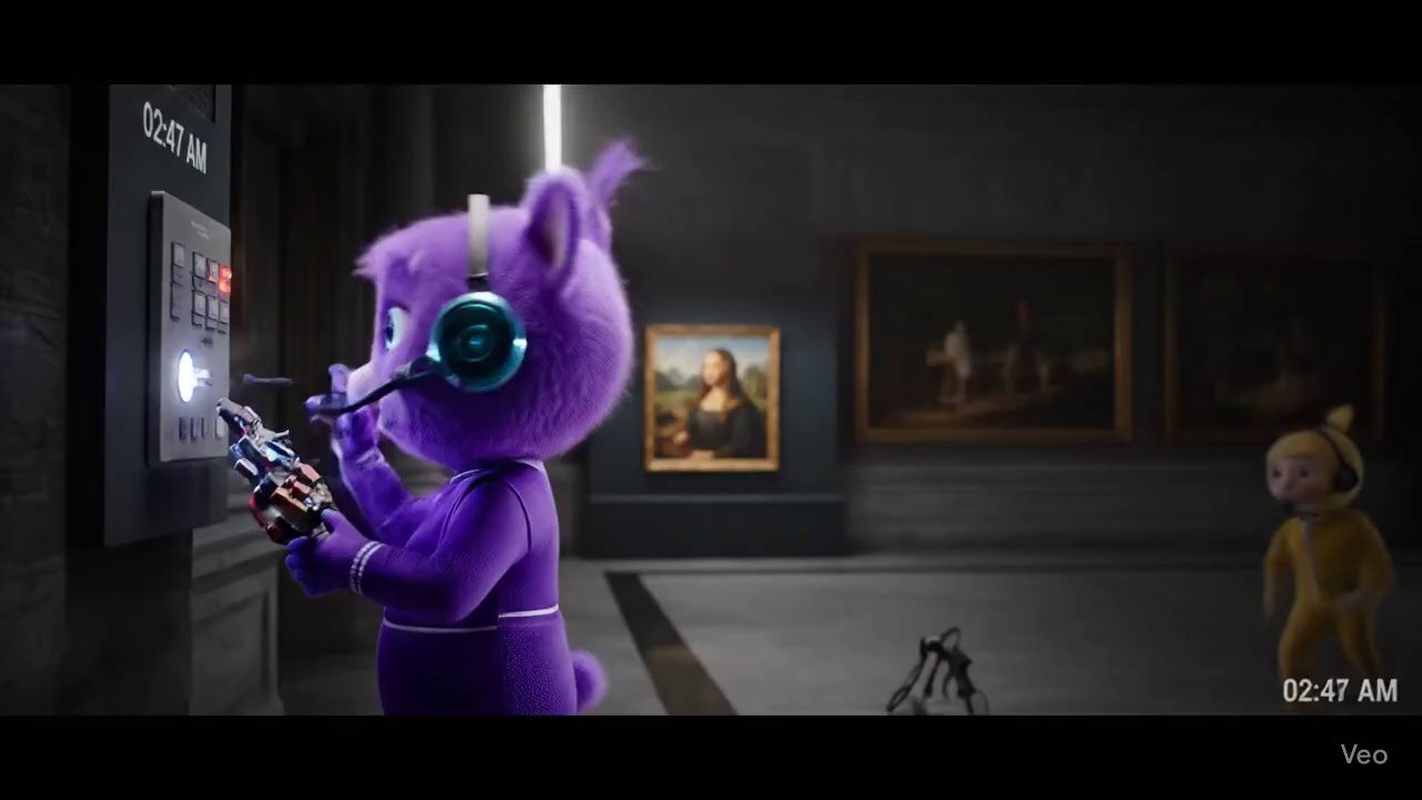 Louvre's Night: Eerie Security Footage Mystery