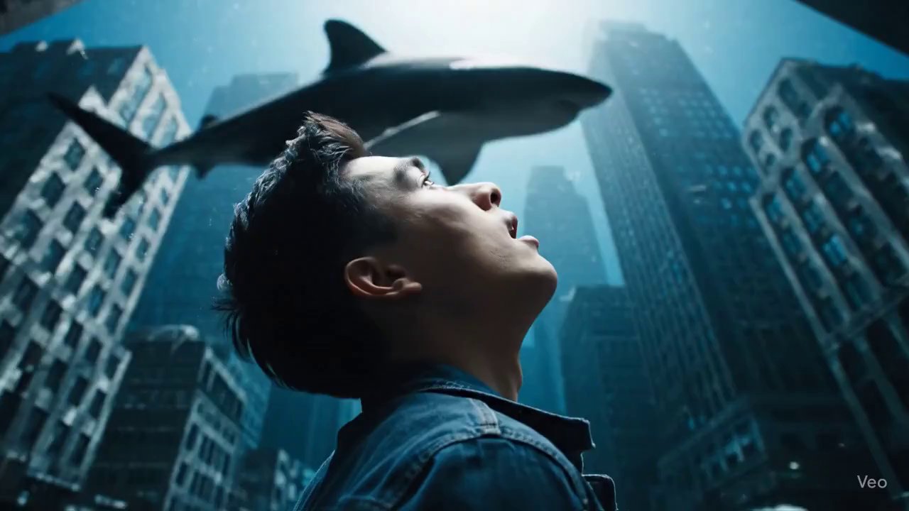 City Awe: Hyper-realistic Cinematic Light Patterns
