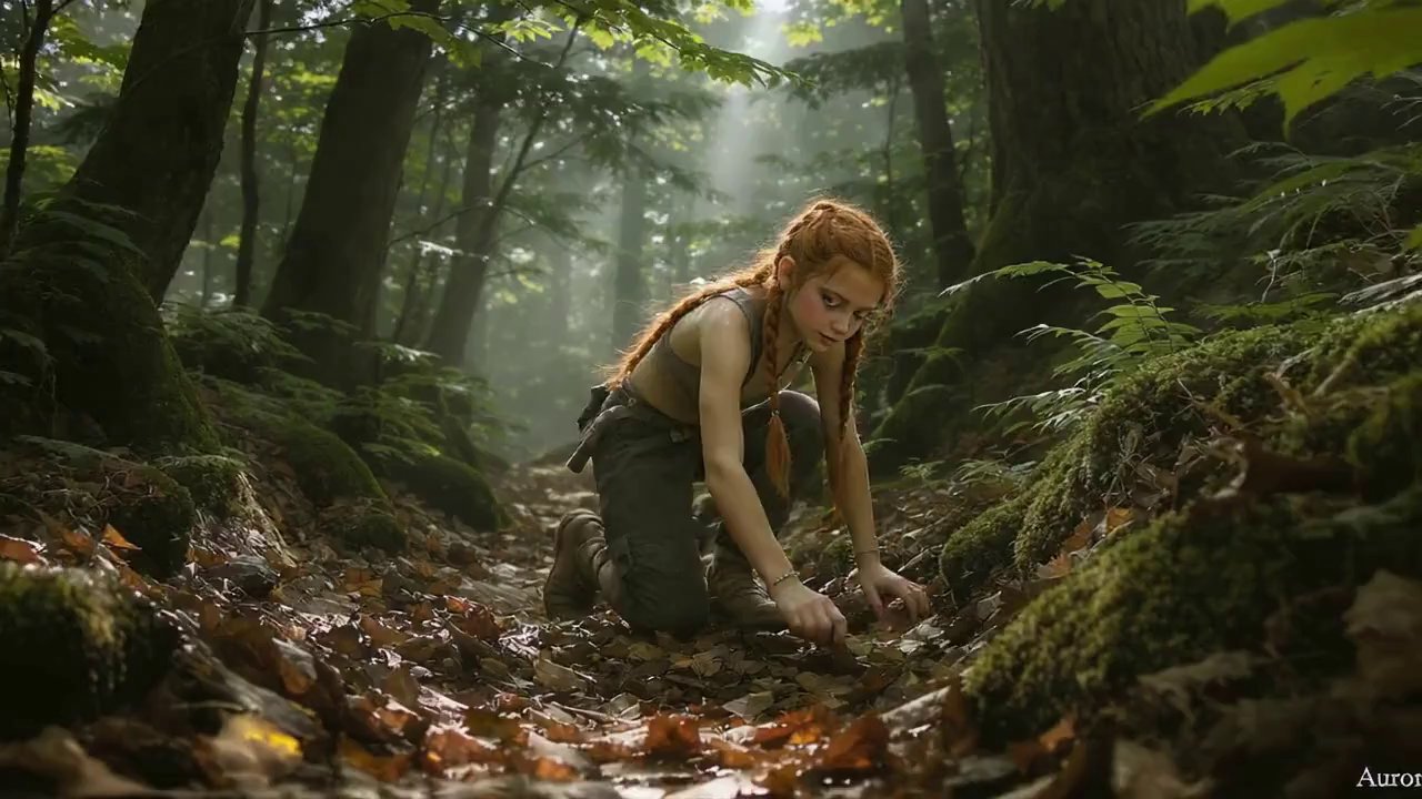 V2 CineFlow: Aurora's Forest Discovery: Spark's Enchanted Awakening