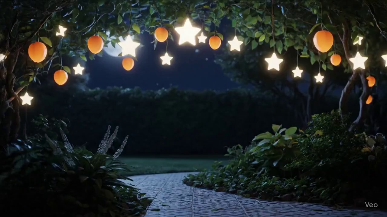 Magical Kitten's Starry Night in Tunisia