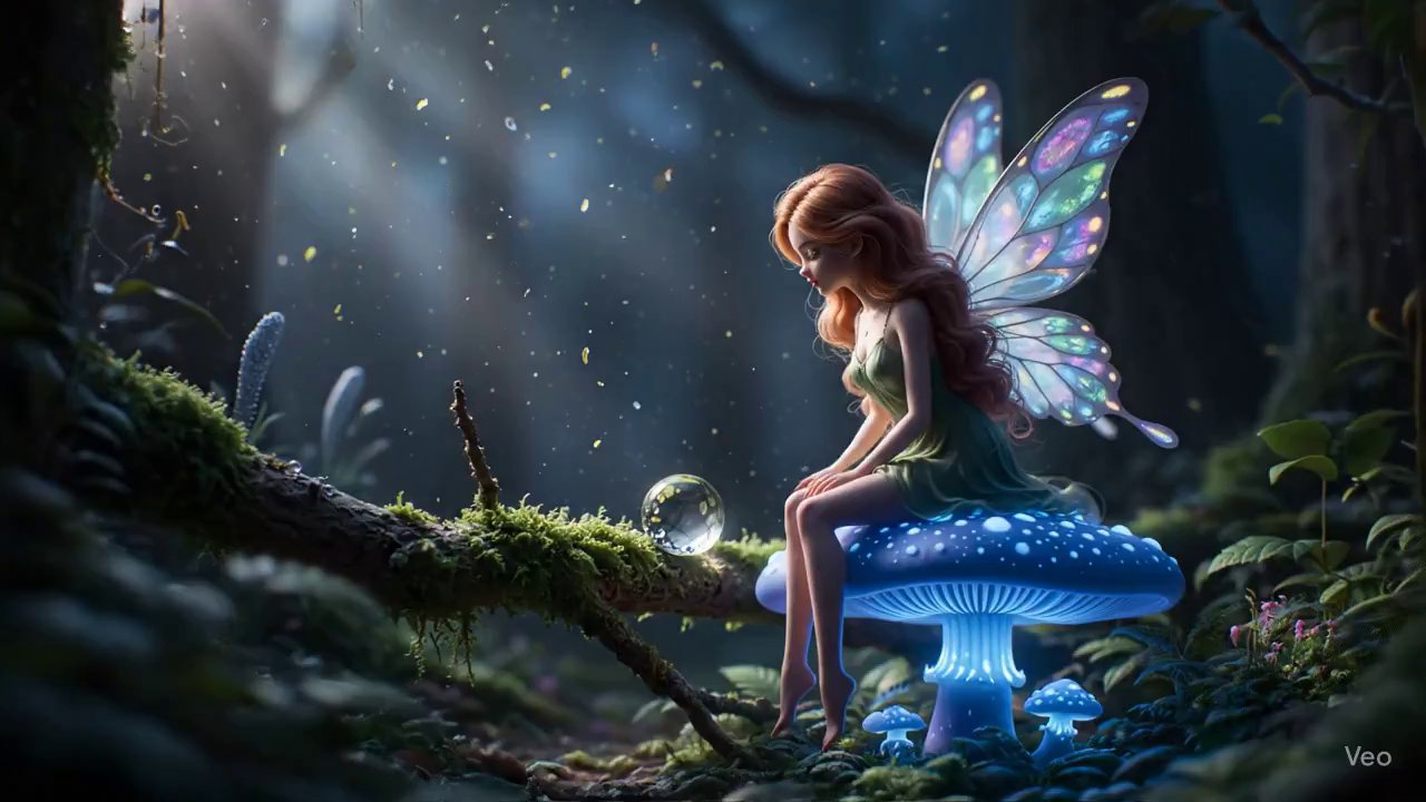 Enchanted Fairy Glade: Macro Cinematic Journey