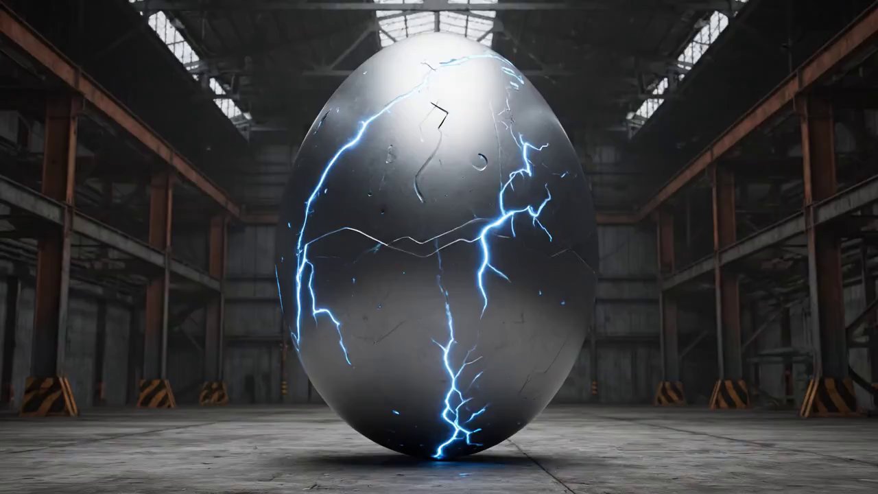 Dino Egg-splosion: Industrial Hangar Hatching