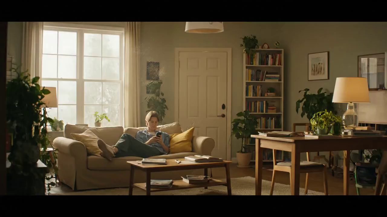 Cozy Duolingo Ad: Living Room Learning