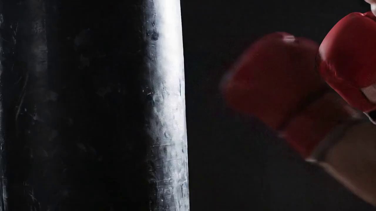 Epic Boxing Impact: Power Unleashed in Slow Motion