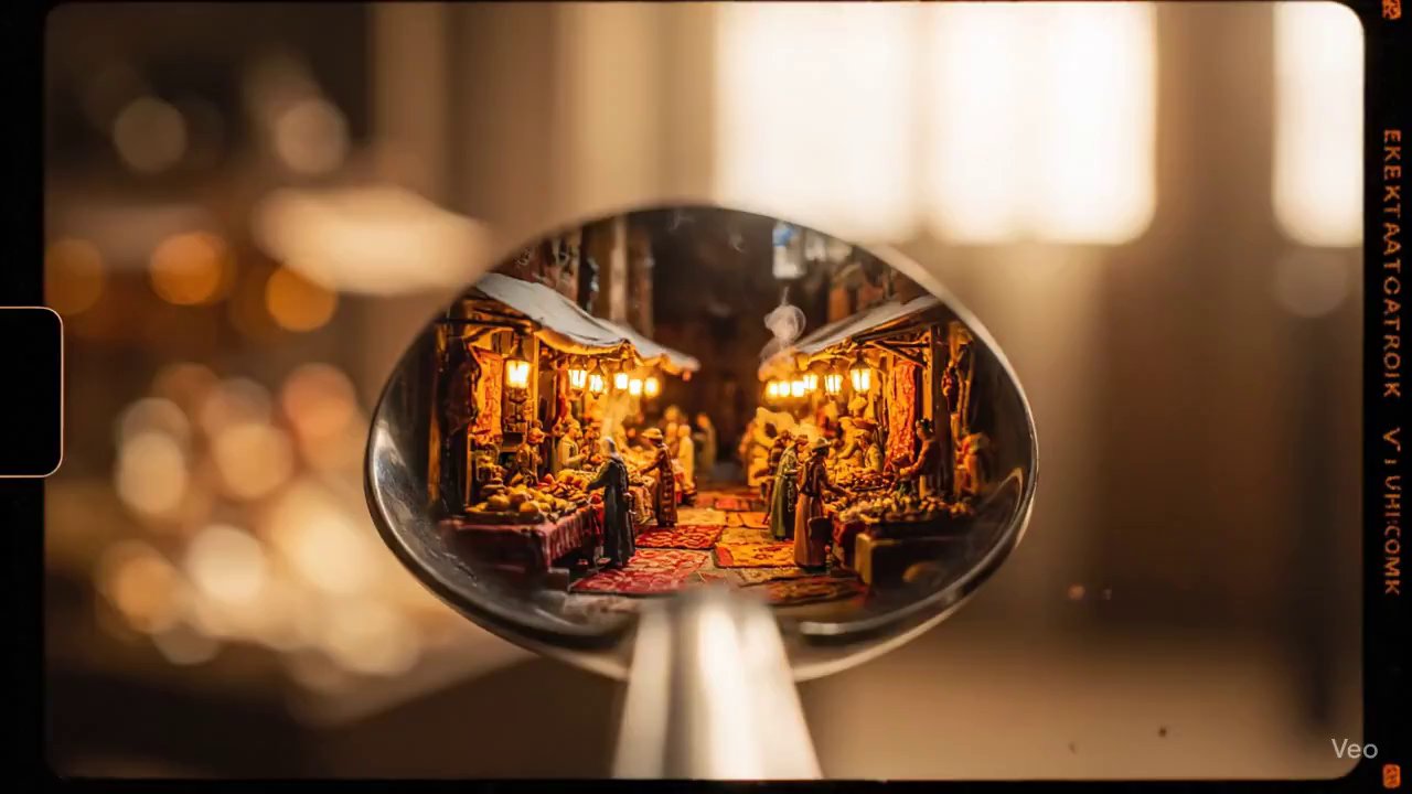 Souk Illusion: Extreme Macro Spoon Reflection