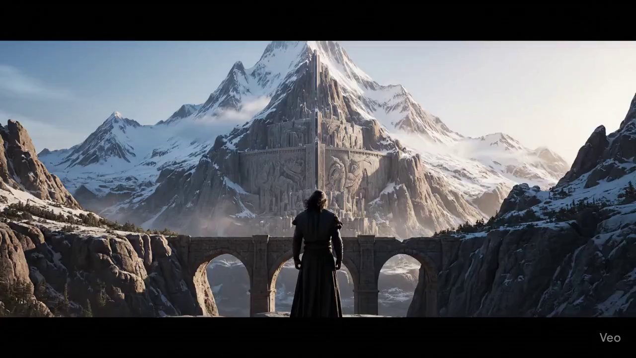 Ancient Citadel: Cinematic Mountain Fantasy Journey