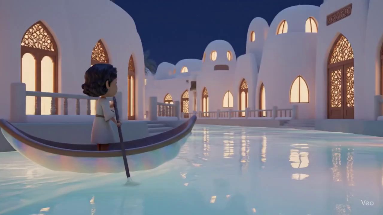 Futuristic Tunisian Night: Sada-fi Skiff Journey