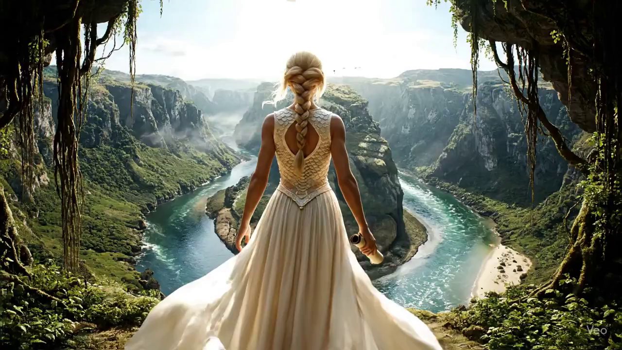 Majestic Cliffside Vista: Cinematic Nature's Grandeur - Veo 3 AI video prompt thumbnail