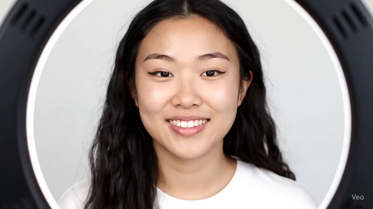 Flawless Eyeliner Glam Transformation Reel - Veo 3 AI video prompt thumbnail
