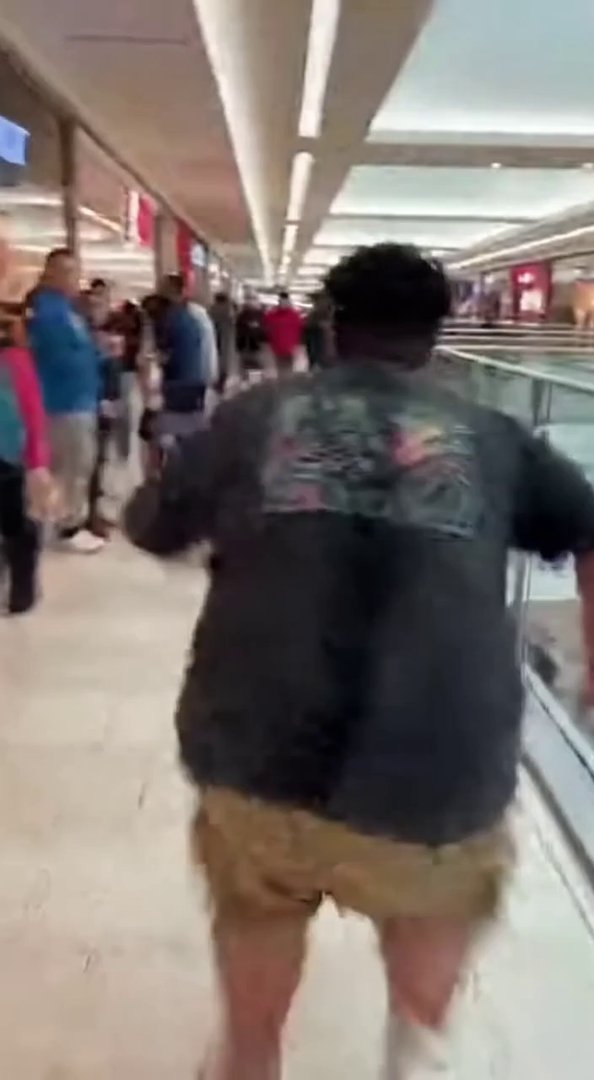 [Sora 2] {
  "prompt": "Create a 10-second hyper realistic, cinematic comedy video inside a bright, crowded ... - Veo 3 AI video prompt thumbnail