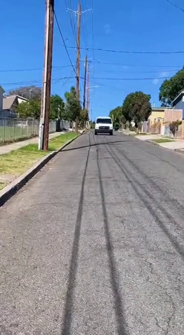 [Sora 2] {
  "prompt": "Create a 10-second viral short titled 'The Delivery That Defied Physics'. A white de... - Veo 3 AI video prompt thumbnail