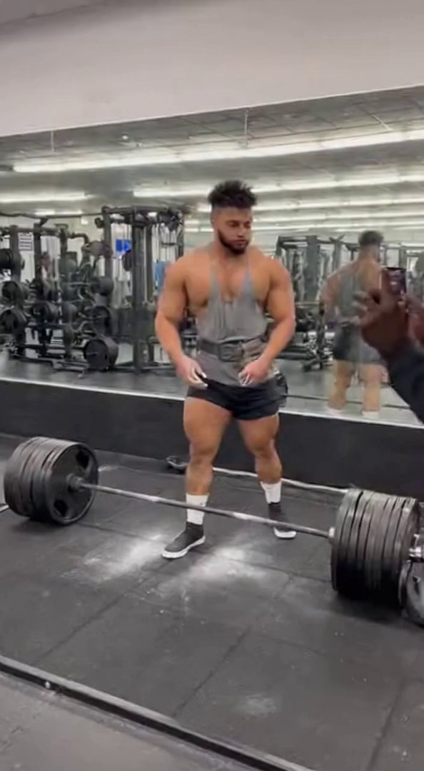 [Sora 2] {
  "prompt": "Create a 10-second viral comedy short set in a modern gym. A muscular but overconfid... - Veo 3 AI video prompt thumbnail