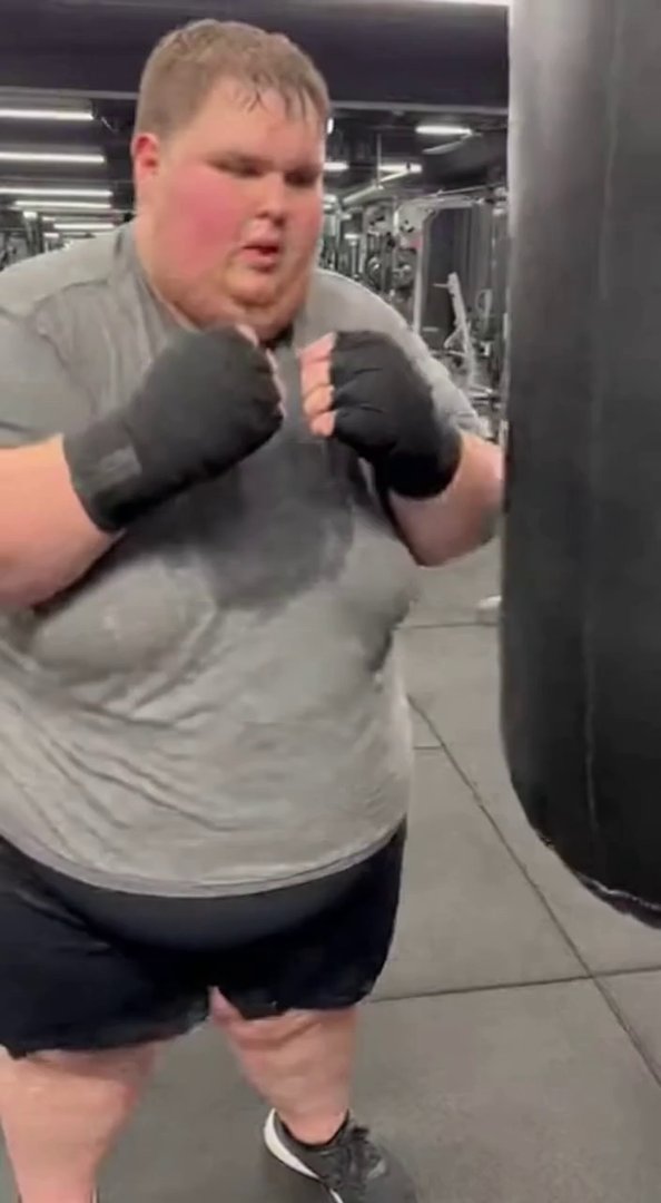 [Sora 2] {
  "prompt": "Create a 10 second hyper realistic gym fail video filmed on a handheld smartphone. A... - Veo 3 AI video prompt thumbnail