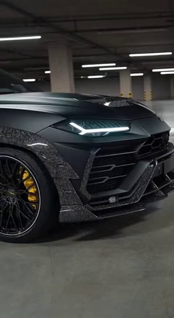[Sora 2] “Ultra-realistic cinematic video of a Lamborghini Urus Mansory in a luxury underground garage. Same ... - Veo 3 AI video prompt thumbnail