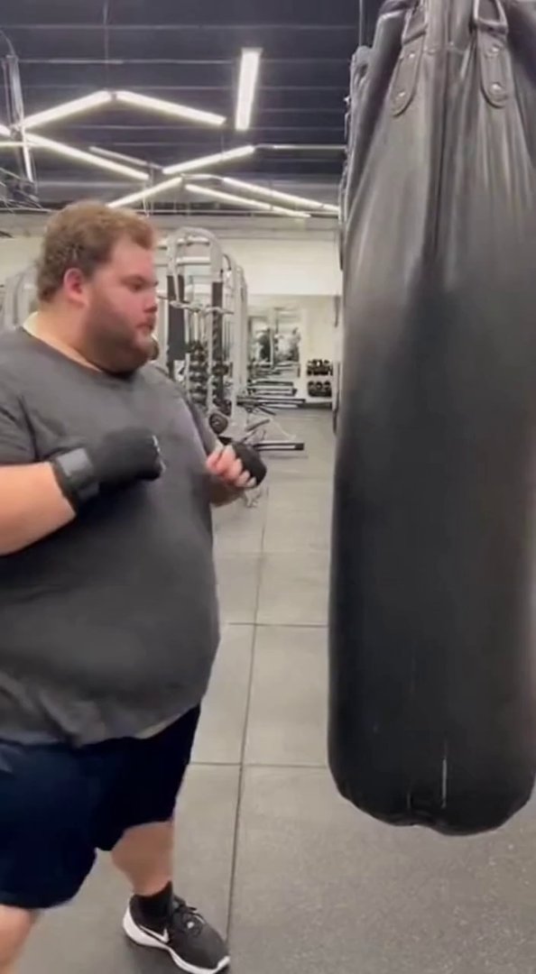 [Sora 2] {
  "prompt": "Create a 10 second hyper realistic gym fail video filmed on a handheld smartphone. A... - Veo 3 AI video prompt thumbnail