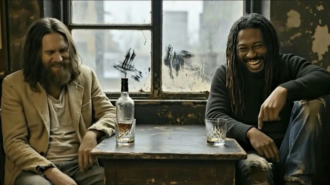 In the background, a green death mask rises from t...