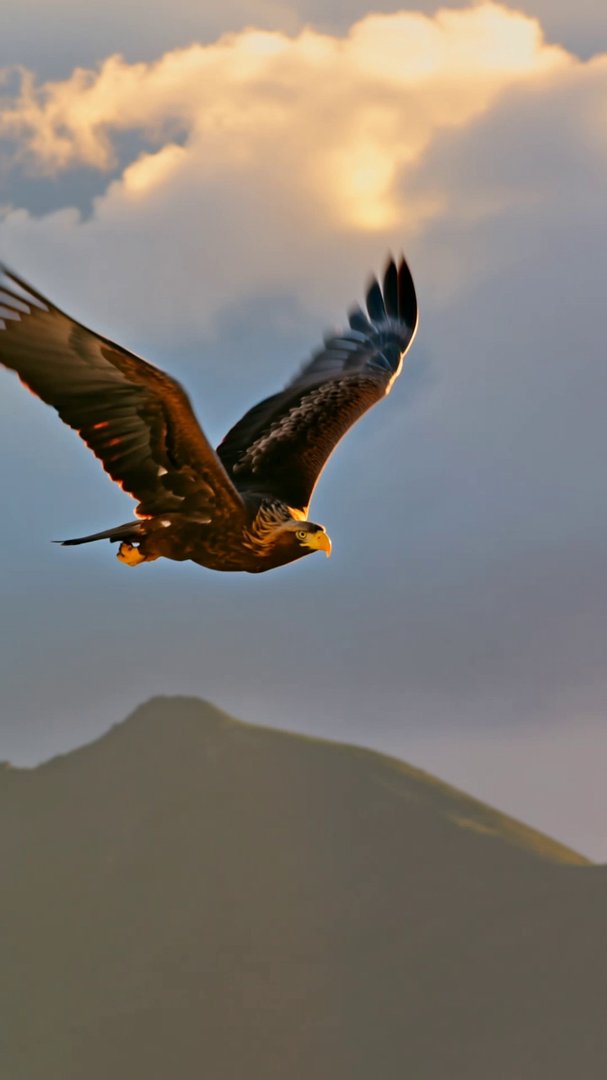 [Kling 3.0] Flying eagle