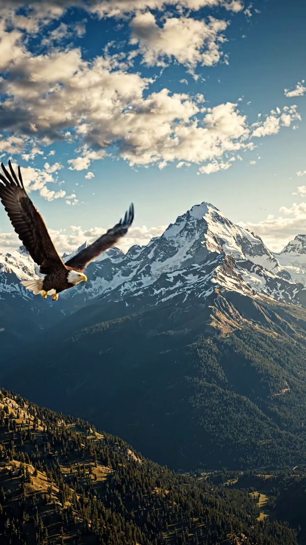 Veo 3.1 Lite: bird flying