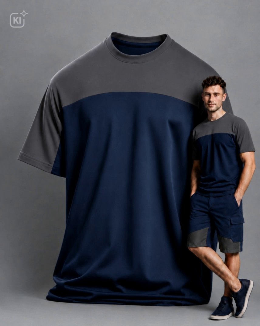 [Kling V3 Turbo Image to Video] Animate the provided image into a clean, premium LinkedIn-style workwear promo video. Keep the original composition, product colors and overall design exactly a - AI video prompt thumbnail